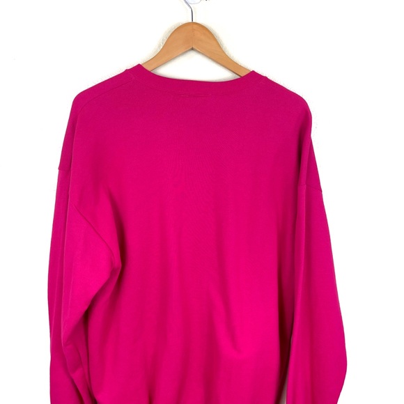 Vintage Embroidered Pink Mickey Crewneck Sweater - Picture 3 of 4